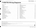 2006 Ford F-650, F-750 Super Duty Factory Electrical Wiring Diagrams Manual