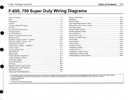 2012 Ford F-650, F-750 Super Duty Factory Electrical Wiring Diagrams Manual