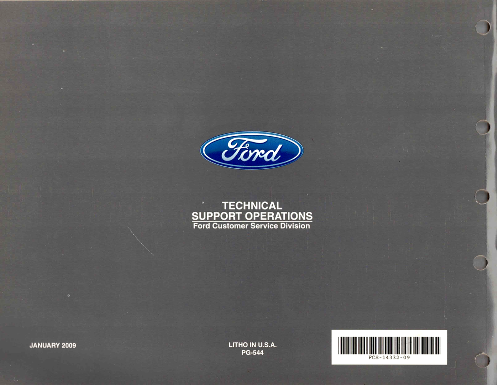 2009 Ford F-150 Factory Electrical Wiring Diagrams Manual