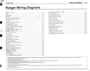 2009 Ford Ranger Factory Electrical Wiring Diagrams Manual