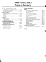 2003 Ford Taurus, Mercury Sable Factory Workshop Service Manual
