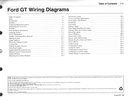 2005 Ford GT Factory Electrical Wiring Diagrams Manual