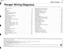 2005 Ford Ranger Pickup Factory Electrical Wiring Diagrams Manual