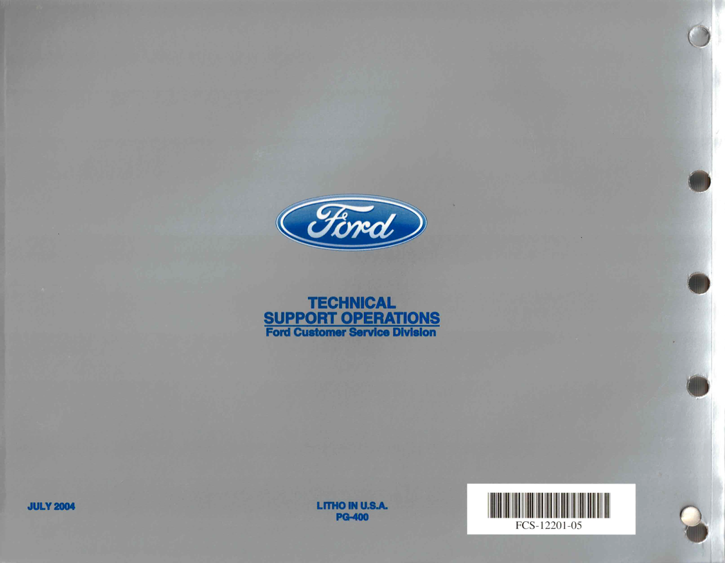 2005 Ford F-650 (F650), F-750 (F750) Super Duty Factory Electrical Wiring Diagrams Manual