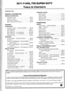 2011 Ford F-650 (F650), F-750 (F750) Super Duty Factory Workshop Service Manual
