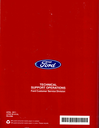2011 Ford Transit Connect Factory Workshop Service Manual