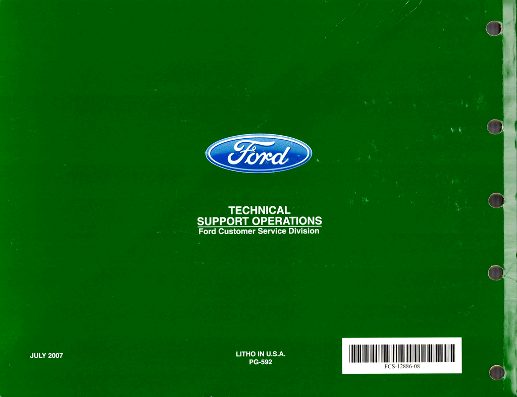2008 Ford Expedition, Lincoln Navigator Factory Electrical Wiring Diagrams Manual