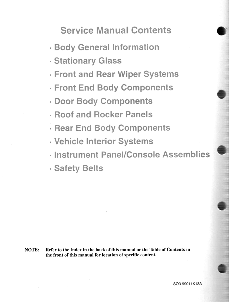 1998-1999 Saturn S-Series Factory Shop Service Repair Manual Set--SC1, SC2, SL, SL1, SL2, SW1, SW2