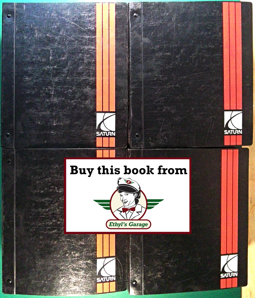 1998-1999 Saturn S-Series Factory Shop Service Repair Manual Set--SC1, SC2, SL, SL1, SL2, SW1, SW2