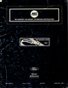 1990 Ford Probe Factory Shop Service Manual 