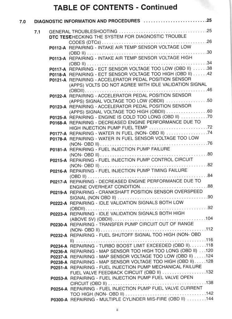 1998 Dodge Truck Electronic Injected 24-Valve Turbo Diesel Factory Powertrain Diagnostic Procedures Service Manual