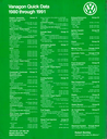 1980-1991 Volkswagen Vanagon Official Shop Service Repair Manual