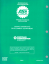 1993 1994 1995 Chrysler/Dodge/Plymouth 3.3L/3.8L Electronic Fuel Injection (SFI) Powertrain Diagnostic Procedures Factory Service Manual