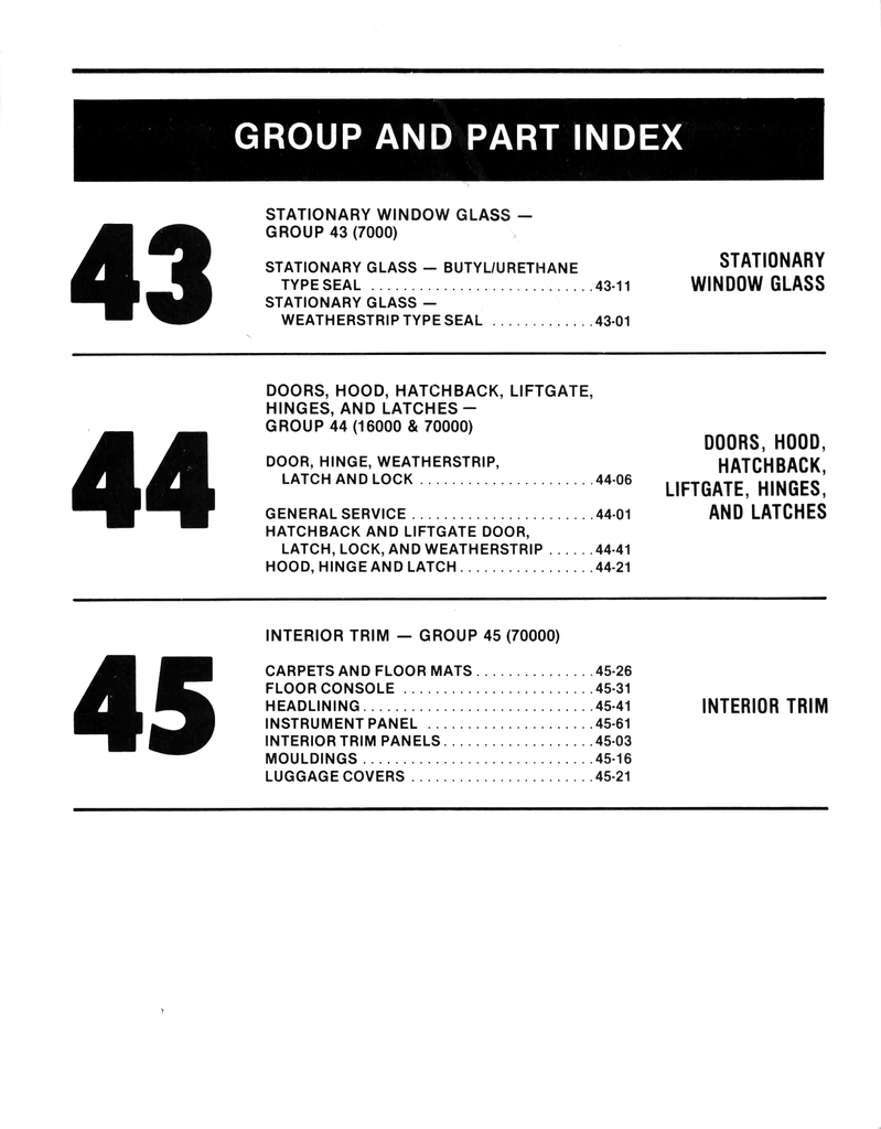 1981 Ford Escort, Mercury Lynx Factory Shop Service Manual 2 Vol Set