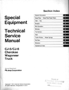 1976 Jeep CJ5, CJ6, Cherokee, Wagoneer Special Equipment Factory Technical Service Manual