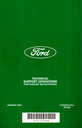 2004 Ford Car Factory Specifications Book--Town Car, Crown Victoria/Grand Marquis, Focus, Taurus/Sable, Mustang, Thunderbird, LS