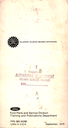 1980 Ford Light Truck Factory Service Specifications Book--F-100 to F-350 Pickup, Bronco, Econoline Van
