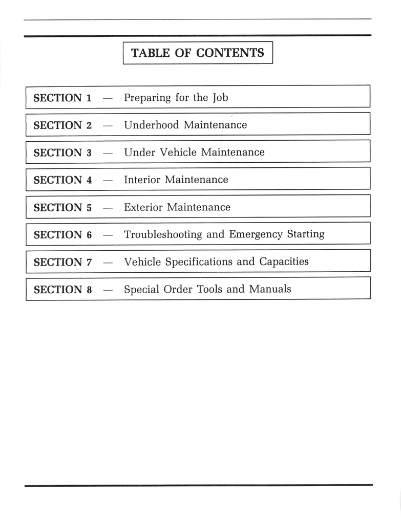 1985 Ford Ranger, Bronco II Do-It-Yourself Service Guide