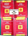 1997 Chrysler Town & Country, Dodge Caravan, & Plymouth Voyager Original OEM Shop Repair Maintenance Service Manuals Complete 4 Vol. Set