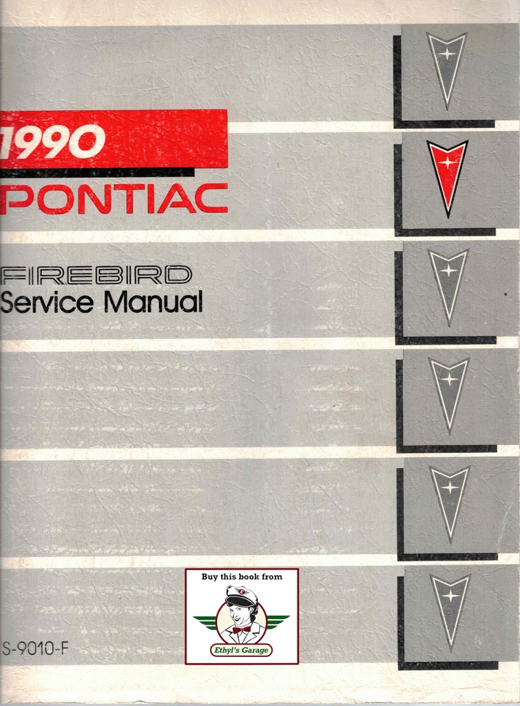 1990 Pontiac Firebird Shop Service Manual
