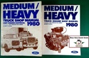 1980 Ford F- B- C- N- L-Series Medium/Heavy Truck Factory OEM Shop Repair Service Manual 2 Vol. Set