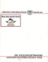 1989 Cadillac DeVille & Fleetwood Factory Shop Service Repair Manual