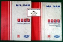 1994 Chevrolet/GMC Astro & Safari M/L Van Factory Service Shop Manual + Tune Up/Electrical Manual Set