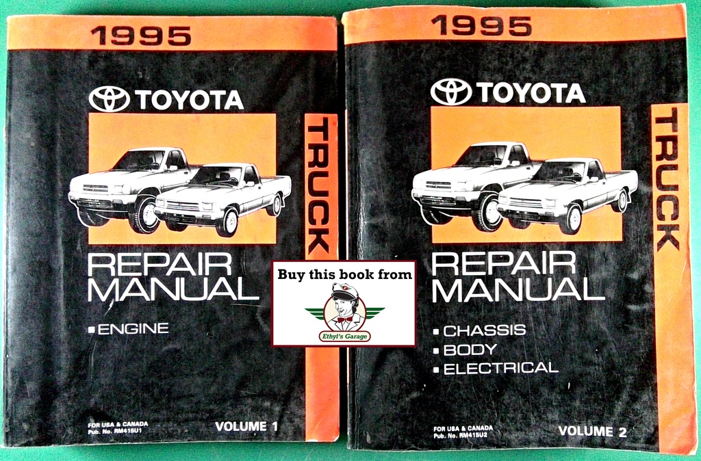 1995 Toyota Truck Pickup OEM Shop Service Repair Manual