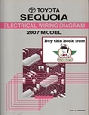 2007 Toyota Sequoia OEM Electrical Wiring Diagram Manual