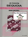 2009 Toyota Sequoia OEM Electrical Wiring Diagram Manual