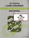 2006 Toyota Land Cruiser UZJ100 OEM Shop Service Repair Electrical Wiring Diagram Manual