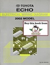 2002 Toyota Echo OEM Shop Service Repair Electrical Wiring Diagram Manual