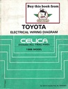 1988 Toyota Celica Includes All-Trac/4WD OEM Shop Service Repair Electrical Wiring Diagram Manual