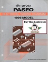 1996 Toyota Paseo OEM Electrical Wiring Diagram Manual
