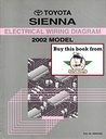 2002 Toyota Sienna OEM Shop Service Repair Electrical Wiring Diagram Manual