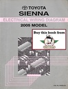 2005 Toyota Sienna OEM Shop Service Repair Electrical Wiring Diagram Manual