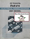 2001 Toyota RAV4 OEM Shop Service Repair Electrical Wiring Diagram Manual