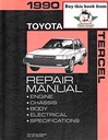 1990 Toyota Tercel OEM Shop Service Repair Manual