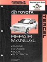 1994 Toyota Tercel OEM Shop Service Repair Manual