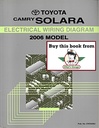 2006 Toyota Camry Solara OEM Electrical Wiring Diagram Manual