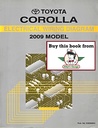 2009 Toyota Corolla AZE141 ZRE142 OEM Electrical Wiring Diagram Manual