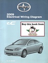 2009 Scion tC ANT10 OEM Electrical Wiring Diagram Manual