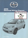 2009 Scion xD ZSP110 OEM Electrical Wiring Diagram Manual