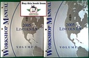 2005 Ford Lincoln LS Original OEM Factory Shop Service Workshop Repair Manual 2 Vol Set