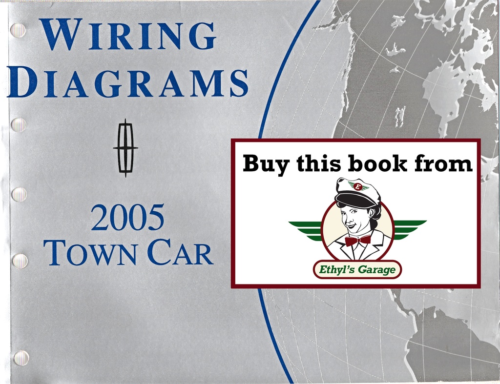 2005 Ford Lincoln Town Car Factory Electrical Wiring Diagrams Manual