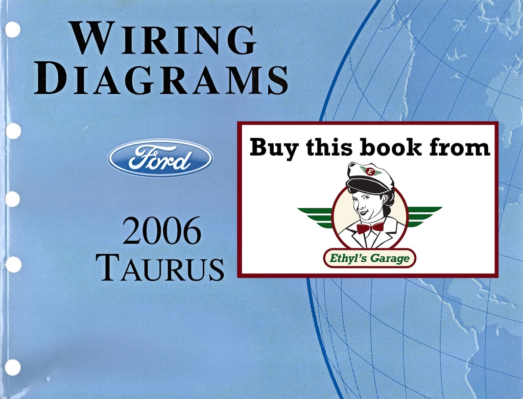 2006 Ford Taurus Factory Electrical Wiring Diagrams Manual