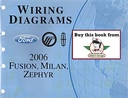 2006 Ford Fusion, Mercury Milan, Lincoln Zephyr Electrical Wiring Diagrams Manual