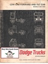 1967 Dodge Low Cab Forward and Tilt Cab Shop Repair Service Manual