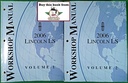 2006 Ford Lincoln LS Factory Service Workshop Repair Manual Set