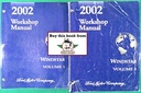 2002 Ford Windstar Original OEM Factory Shop Service Workshop Repair Manual 2 Vol Set